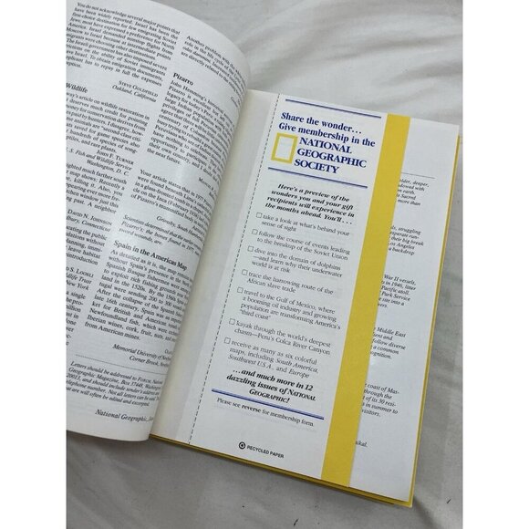 Vintage Nat Geo Jan–Jun 1992 Slipcover Set | Travel, Collector, Geo - Picture 6 of 16